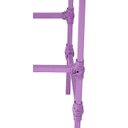 Ver imagem 3 de Banqueta Reforçada de Ferro para Mesas Altas e espaços modernos Libertas Rosas Artesanato Banqueta S