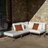 Conjunto Jardim e Varanda 1 Chaise Direita 1 Sofá 1 Puff Refúgio CabeCasa MadeiraOriginals - 1