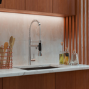 Ver imagem 6 de Torneira Cozinha Gourmet Monocomando Cromada 50 Cm Duas Saídas