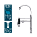 Ver imagem 4 de Torneira Cozinha Gourmet Monocomando Cromada 50 Cm Duas Saídas