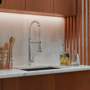 Ver imagem 6 de Torneira Gourmet Bancada Cozinha Escovada Águafria