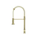 Ver imagem 1 de Torneira Gourmet Dourada Bancada Cozinha Água Fria