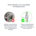 Ver imagem 4 de Torneira de Parede Cozinha Monocomando Gourmet Cromoda