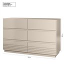 Ver imagem 3 de Cômoda 6 Gavetas Samambaia CabeCasa MadeiraOriginals