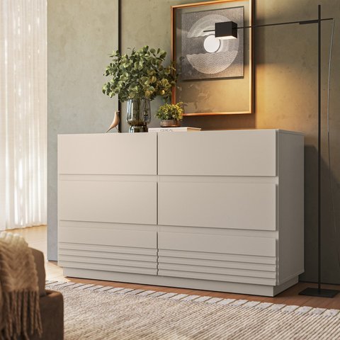 Cômoda 6 Gavetas Samambaia CabeCasa MadeiraOriginals