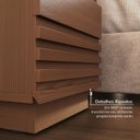 Ver mais imagens de Mesa de Cabeceira 2 Gavetas Samambaia CabeCasa MadeiraOriginals Marrom