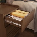 Ver imagem 5 de Mesa de Cabeceira 2 Gavetas Samambaia CabeCasa MadeiraOriginals Marrom