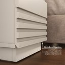 Ver imagem 7 de Mesa de Cabeceira 2 Gavetas Samambaia CabeCasa MadeiraOriginals Branco