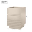 Ver imagem 4 de Mesa de Cabeceira 2 Gavetas Samambaia CabeCasa MadeiraOriginals Branco