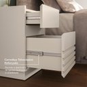 Ver imagem 6 de Mesa de Cabeceira 2 Gavetas Samambaia CabeCasa MadeiraOriginals Branco