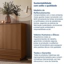 Ver imagem 7 de Sapateira 2 Portas 1 Gaveta Samambaia CabeCasa MadeiraOriginals Marrom/Freijó