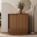 Ver imagem 2 de Sapateira 2 Portas 1 Gaveta Samambaia CabeCasa MadeiraOriginals