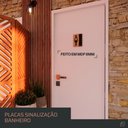 Ver imagem 5 de Placa de Banheiro Placas para Banheiro Feminino Masculino:preto - Ela 15x20