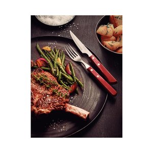 Talheres para Churrasco Tramontina Inox Polywood 12 Peças