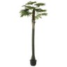 Planta Artificial Arvore Palmeira Leque C/pote X15 Verde 3,2m - 1