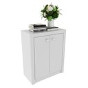 Ver imagem 4 de Kit 3 Balcões ME4103 com 6 Portas e Prateleira 74,5CMX180CM Branco
