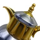 Ver imagem 6 de Garrafa Térmica com Banhos Especiais Prata com Dourado 700ml 27x19x14cm