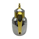 Ver imagem 4 de Garrafa Térmica com Banhos Especiais Prata com Dourado 700ml 27x19x14cm