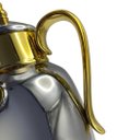 Ver imagem 2 de Garrafa Térmica com Banhos Especiais Prata com Dourado 700ml 27x19x14cm