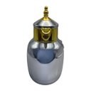 Ver imagem 3 de Garrafa Térmica com Banhos Especiais Prata com Dourado 700ml 27x19x14cm