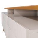 Ver imagem 4 de Rack Bancada Classic 3 Gavetas com Nicho 1.8 Off White Nature - Imcal