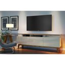 Ver imagem 5 de Rack Bancada Classic 3 Gavetas com Nicho 1.8 Off White Nature - Imcal