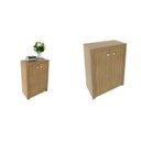 Ver imagem 2 de Kit 3 Balcões Me4103 com 6 Portas e Prateleira 74,5cmx180cm