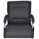 Ver imagem 5 de Cadeira Escritório Interlocutor Fixa Estofada Corino Ferrari