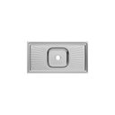 Ver imagem 2 de Pia para Cozinha Monobloco Inox 100x53cm Forminox