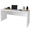 Ver imagem 1 de Mesa para Escritório Escrivaninha 163 Cm Branco