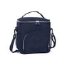 Bolsa Térmica de Mão Quadrado com Alça Ajustavel Marmita Lancheira Trabalho Impermeavel Azul - 1