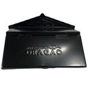 Ver mais imagens de Caixa de Correios Pombinho Preta de Grade Grande 20x25x12cm Preto