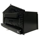 Ver imagem 4 de Caixa de Correios Pombinho Preta de Grade Grande 20x25x12cm Preto