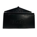 Ver imagem 7 de Caixa de Correios Pombinho Preta de Grade Grande 20x25x12cm Preto