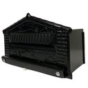 Ver imagem 2 de Caixa de Correios Pombinho Preta de Grade Grande 20x25x12cm Preto