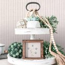 Ver imagem 1 de Papel de Parede Famous Garden Listrado Bege 390762