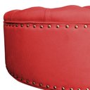 Ver imagem 4 de Puff Amora 80 Cm Suede Slk Decor Amara Vermelho
