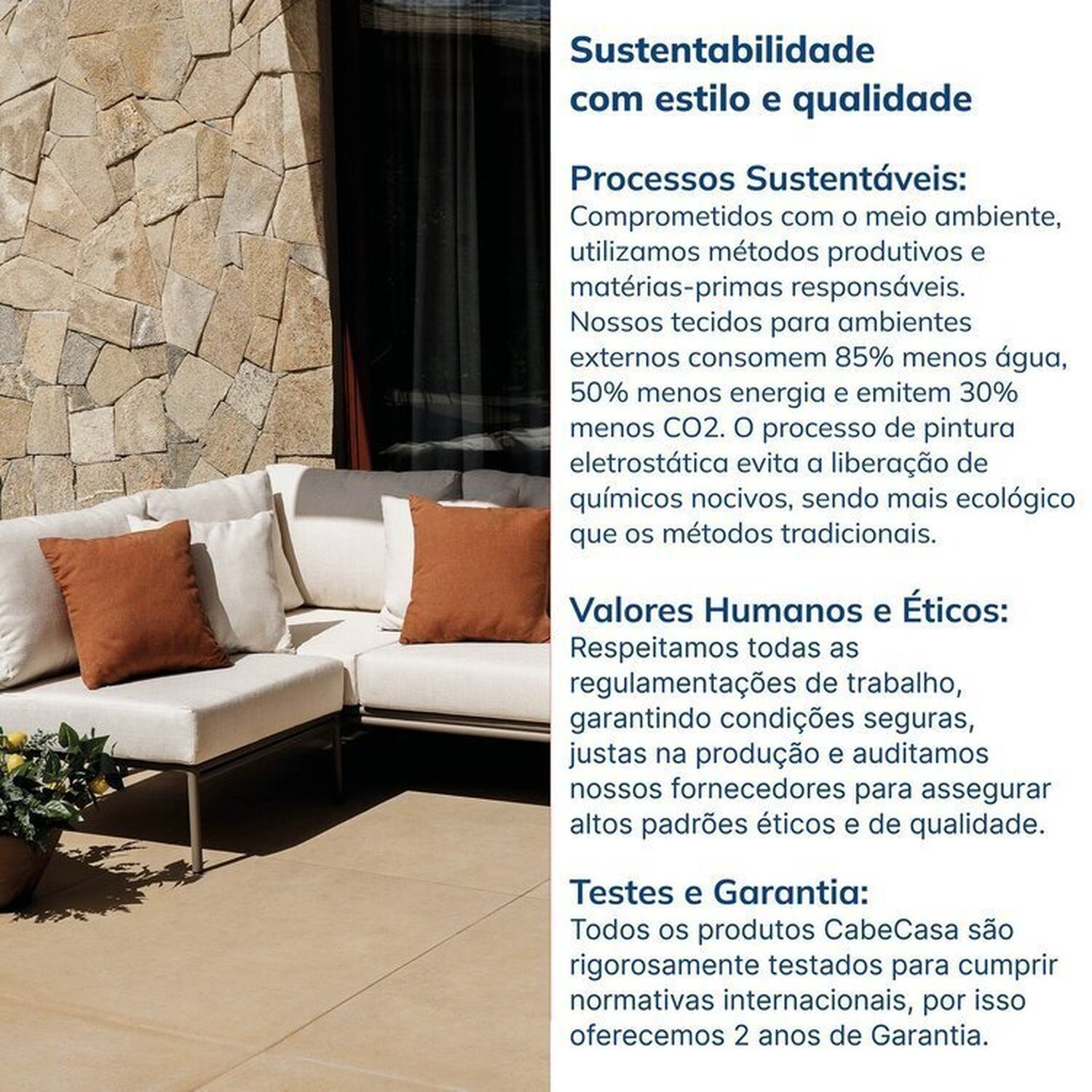 Conjunto Jardim e Varanda 1 Chaise Esquerda 1 Sofá 1 Puff Refúgio Cabecasa madeiramadeira - 9