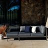 Conjunto Jardim e Varanda 1 Chaise Direita 1 Puff Refúgio CabeCasa MadeiraOriginals - 1