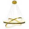 Lustre Pendente 3 Anéis 60cm Triarc 3 Arcos 110/220 Moderno Led Integrado - 2