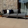 Conjunto Jardim e Varanda 1 Chaise Esquerda 1 Puff Refúgio CabeCasa MadeiraOriginals - 1