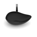 Ver imagem 4 de Kit 3 Cubas de Apoio Oval 54x37,5cm Ruy Ohtake Roca Preto
