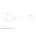 Ver imagem 6 de Kit 3 Cubas de Apoio Oval 54x37,5cm Ruy Ohtake Roca