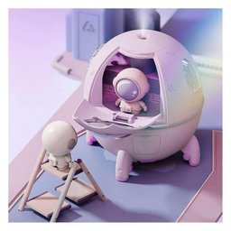 Umidificador Cápsula Espacial Boneco Nave Astronauta Luz - 5