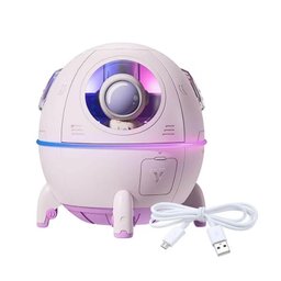 Umidificador Cápsula Espacial Boneco Nave Astronauta Luz - 2