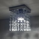 Ver imagem 3 de Lustre Em Cristais Acrílicos Alto Brilho Soquete Normal E27