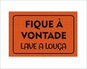 Ver imagem 1 de Tapete Capacho Fique À Vontade Lave a Louça