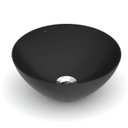 Ver imagem 3 de Kit 3 Cubas de Apoio Redonda sem Mesa 350 Design D1 Celite Preto/Matte Black