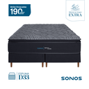 Ver imagem 5 de Colchão Sevilha Sonos Casal Molas Ensacadas D33 138x188x34