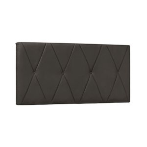 Painel de Cama 90cm Ancona Suede Cinza - Lucadi Home